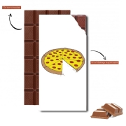 Tablette de chocolat personnalisé Pizza Delicious