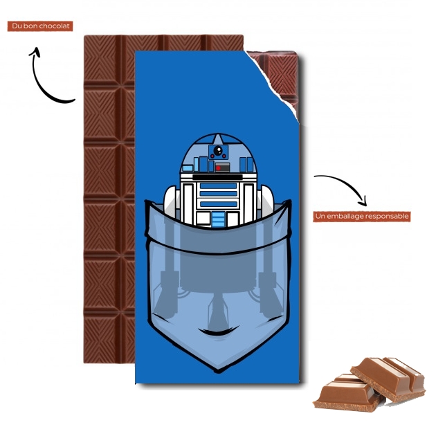 Tablette de chocolat personnalisé Pocket Collection: R2 
