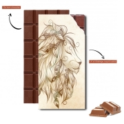 Tablette de chocolat personnalisé Poetic Lion