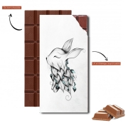 Tablette de chocolat personnalisé Poetic Rabbit 