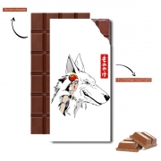 Tablette de chocolat personnalisé Princess Mononoke JapArt