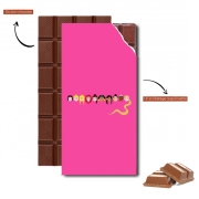 Tablette de chocolat personnalisé Princesses