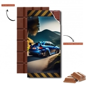 Tablette de chocolat personnalisé Racing Speed Car V3