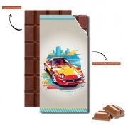 Tablette de chocolat personnalisé Racing Speed Car V5