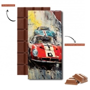 Tablette de chocolat personnalisé Racing Vintage 1