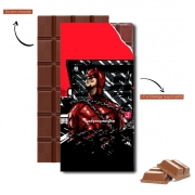Tablette de chocolat personnalisé Red Vengeur Aveugle