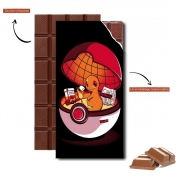 Tablette de chocolat personnalisé Red Pokehouse 
