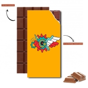 Tablette de chocolat personnalisé Reki kyan Skateboard Lockscreen