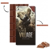 Tablette de chocolat personnalisé Resident Evil Village Horror
