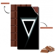 Tablette de chocolat personnalisé Reverse Triangle