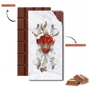 Tablette de chocolat personnalisé Roman Marble