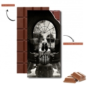 Tablette de chocolat personnalisé Room Skull