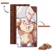 Tablette de chocolat personnalisé Saitama fanart