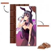 Tablette de chocolat personnalisé Sakurajima Mai