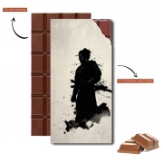 Tablette de chocolat personnalisé Samurai