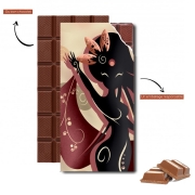 Tablette de chocolat personnalisé Sarah Oriantal Woman