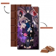 Tablette de chocolat personnalisé Sasuke Evolution