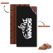 Tablette de chocolat personnalisé Scania Griffin