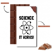 Tablette de chocolat personnalisé Science it works