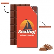 Tablette de chocolat personnalisé Sealing is always a good idea