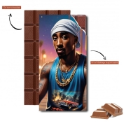 Tablette de chocolat personnalisé Shakur Gangsta V2