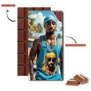 Tablette de chocolat personnalisé Shakur Gangsta V3