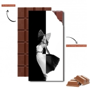 Tablette de chocolat personnalisé Sia Black And White