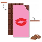 Tablette de chocolat personnalisé Sourire fille sexy