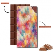 Tablette de chocolat personnalisé Space Cube Diagonal