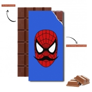 Tablette de chocolat personnalisé Spider Moustache
