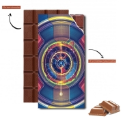Tablette de chocolat personnalisé Spiral Abstract
