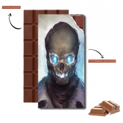 Tablette de chocolat personnalisé Sr Skull
