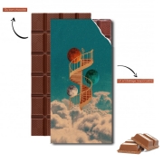 Tablette de chocolat personnalisé Stairway to the moon