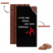Tablette de chocolat personnalisé Still Here - Pretty Little Liars