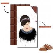Tablette de chocolat personnalisé Sweet girl