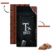 Tablette de chocolat personnalisé T-birds Team