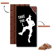 Tablette de chocolat personnalisé Take The L Fortnite Celebration Griezmann