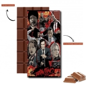 Tablette de chocolat personnalisé Tarantino Collage