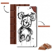 Tablette de chocolat personnalisé Teddy Bear