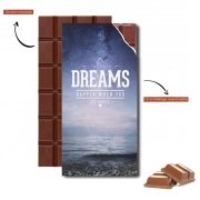 Tablette de chocolat personnalisé The best DREAMS