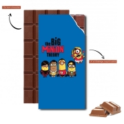 Tablette de chocolat personnalisé The Big Minion Theory