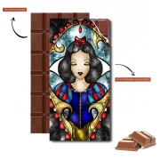 Tablette de chocolat personnalisé Blanche neige - The fairest