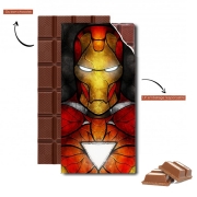 Tablette de chocolat personnalisé The Iron Man