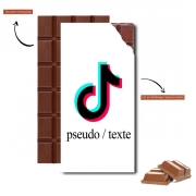 Tablette de chocolat personnalisé Tiktok personnalisable avec pseudo / texte