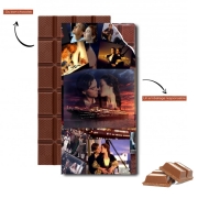 Tablette de chocolat personnalisé Titanic Fanart Collage