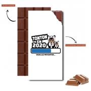 Tablette de chocolat personnalisé Tonton en 2020 Cadeau Annonce naissance