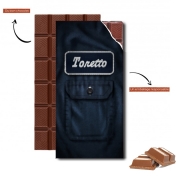 Tablette de chocolat personnalisé Toretto