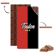 Tablette de chocolat personnalisé Toulon