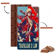 Tablette de chocolat personnalisé Trafalgar D Law Pop Art