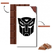 Tablette de chocolat personnalisé Transformers